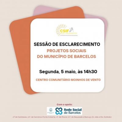 Projeto Sociais do Município de Barcelos