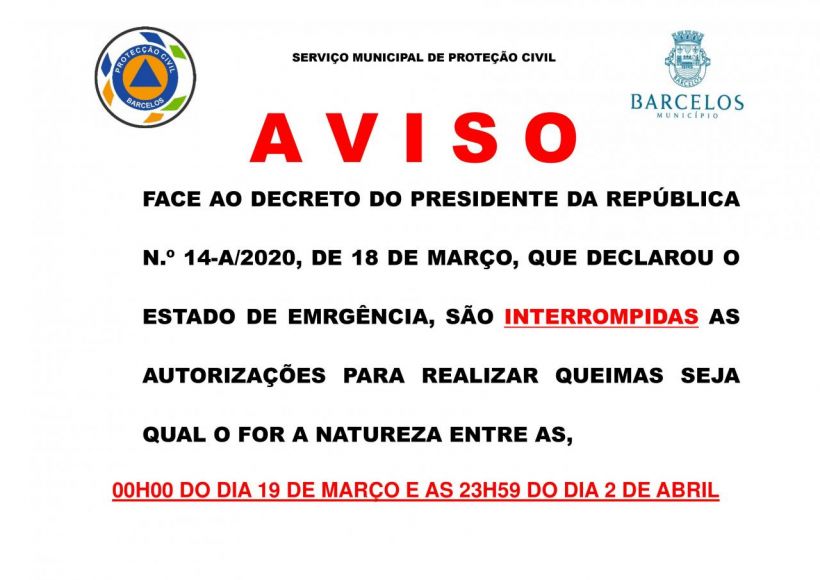 Estado de Emerg&ecirc;ncia