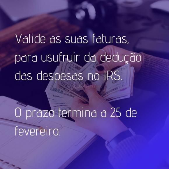 Valida&ccedil;&atilde;o de faturas