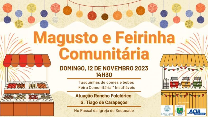Magusto e Feirinha Comunit&aacute;ria 
